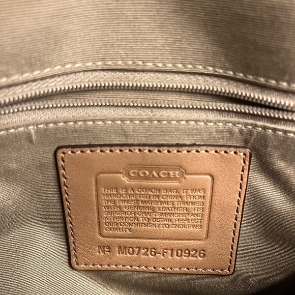 Coach Brown Shoulder Bag - Picture 3 of 3